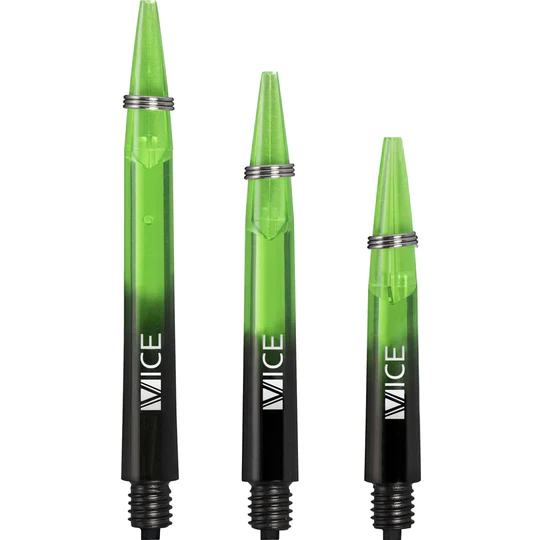 One80 Vice Gradient Shafts Black/Neon Green